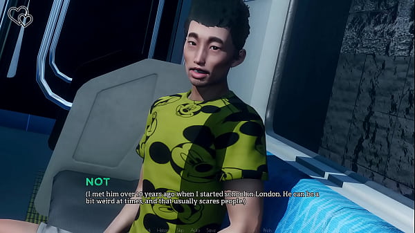 Gameplay | Visual Novel | Eternum #1 Our best friend &ndash_ off to campus