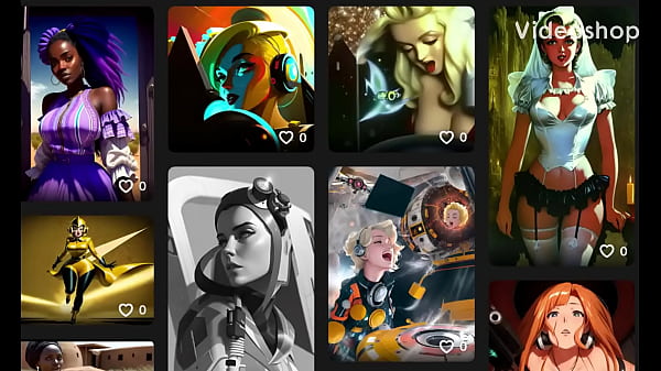 Erotic End Times Synthetic Art