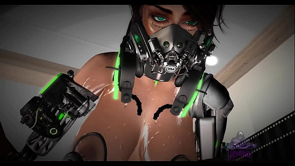 Jouons brutalement - Un robot en colère lui enfonce sa bite bionique dans le cul